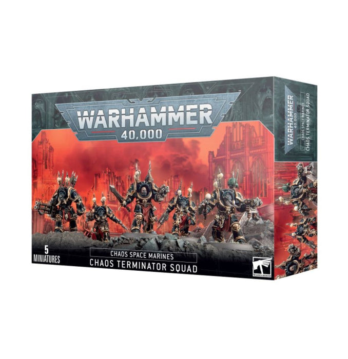 Warhammer®40.000- CHAOS SPACE MARINES: CHAOS TERMINATOR SQUAD