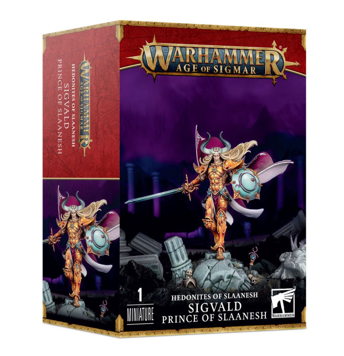 Warhammer®-Age of Sigmar: Hedonites of Slaanesh - Sigvald, Prince of Slaanesh