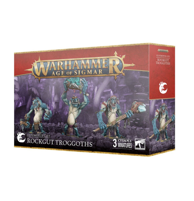 Warhammer®-Age of Sigmar: Gloomspite Gitz - Rockgut Troggoths