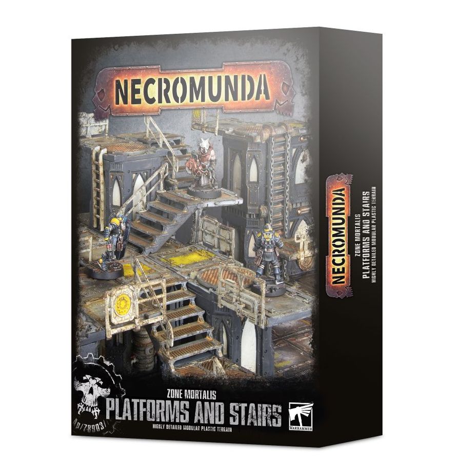 Necromunda Zone Mortalis: Platforms & Stairs (300-49)