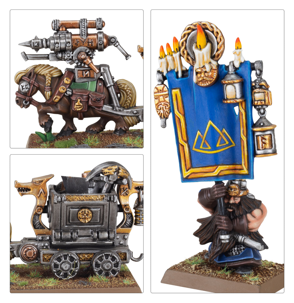 Warhammer: The Old World Dwarf Miners, Bild 2