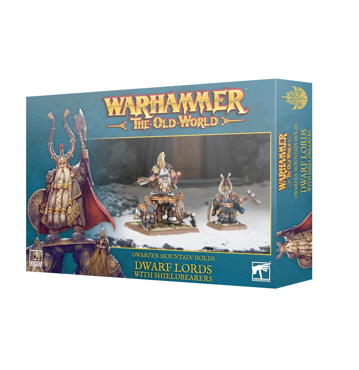 Warhammer: The Old World Dwarf Lords with Shieldbearers, Bild 4
