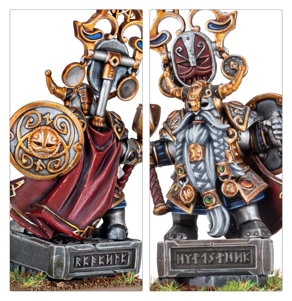 Warhammer: The Old World Dwarf King with Oathstone, Bild 2