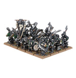 Warhammer: The Old World Black Orc Mob, bemalte Einheit
