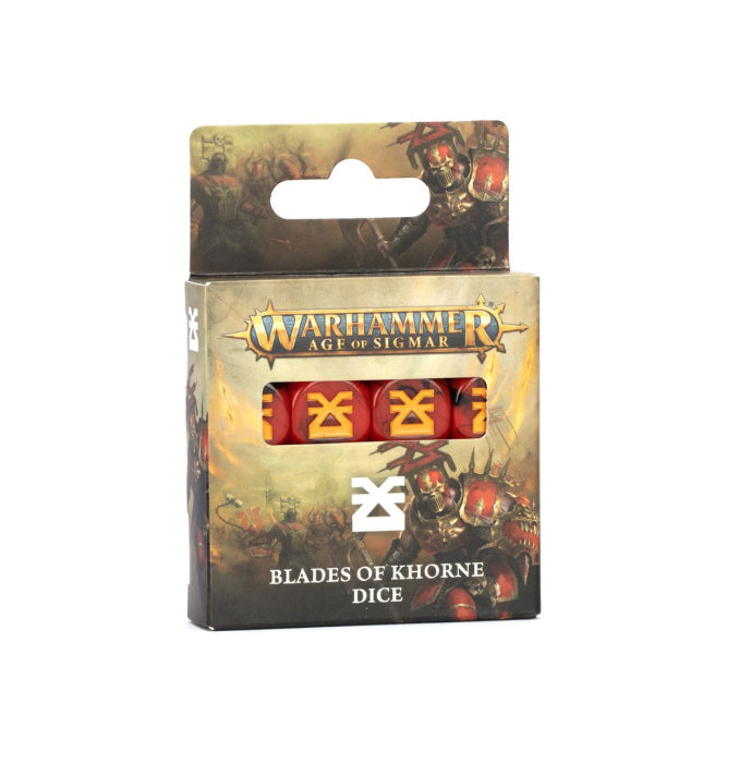 Warhammer®-Age of Sigmar: Blades of Khorne Dice