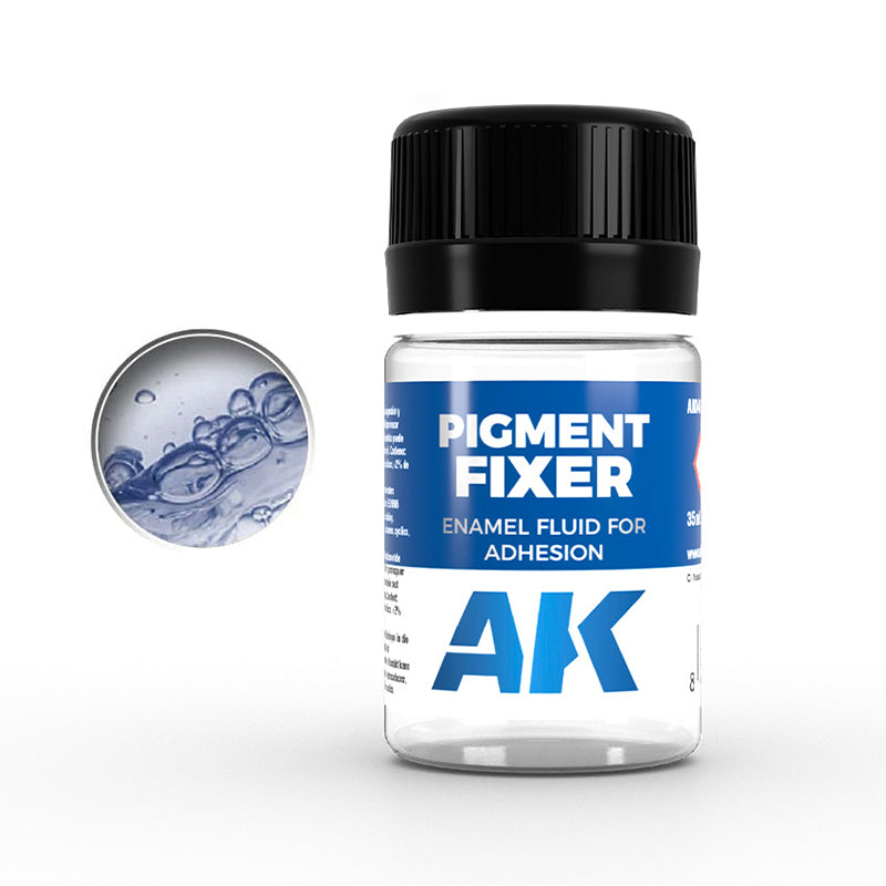 AK Interactive Pigment Fixer (AK048), Fixiermittel für Weathering-Pigmente