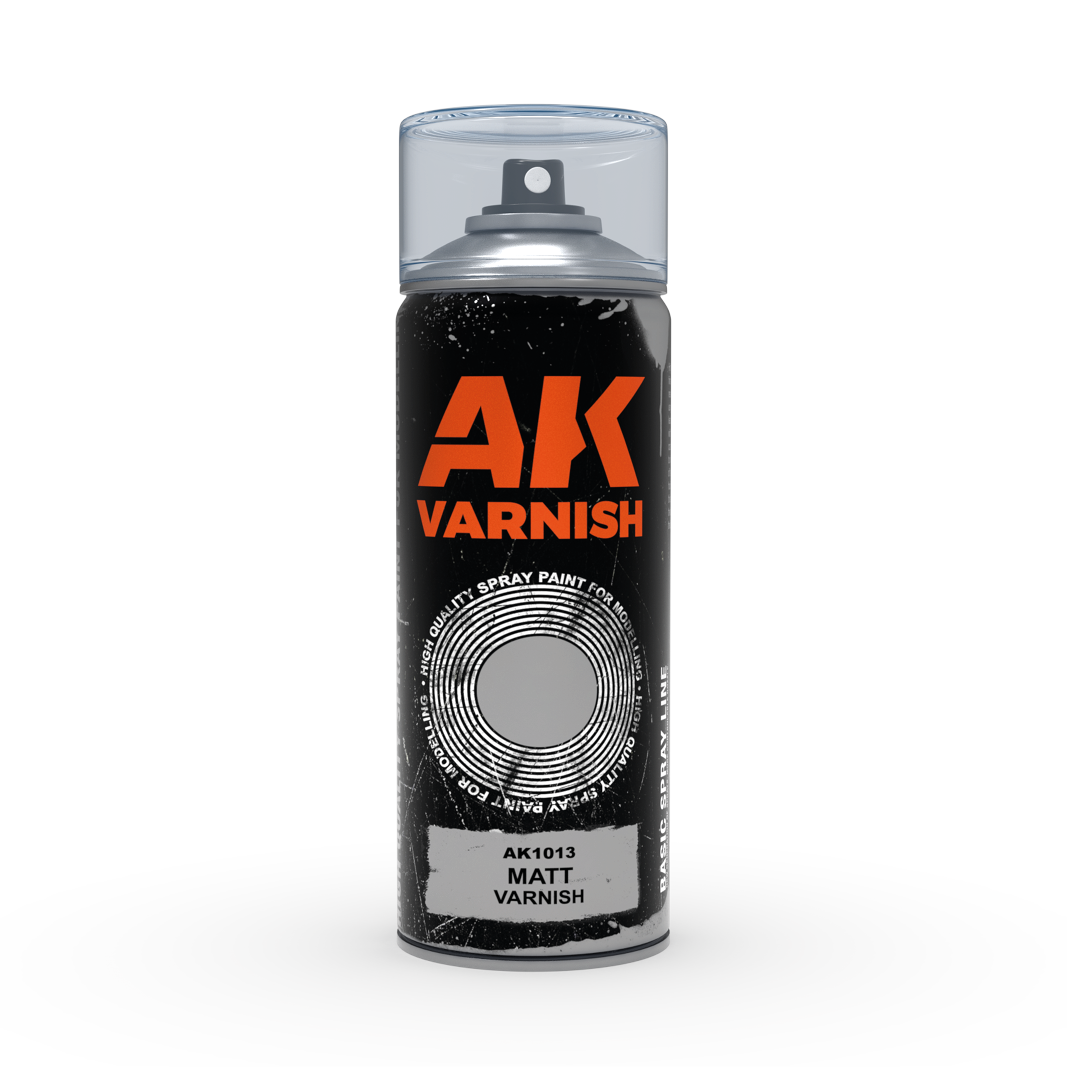 AK Interactive Spray Matt Varnish (AK1013), 400 ml