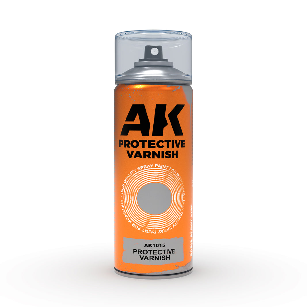 AK Interactive Spray Protective Varnish (AK1015), Spraydose, 400 ml