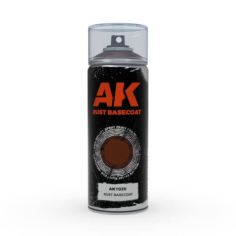 AK Interactive Spray Rust Basecoat (AK1020), Spraydose, 150 ml