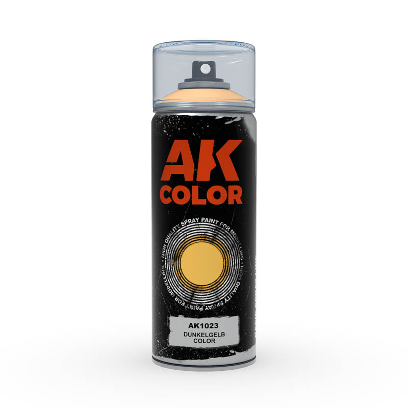 AK Interactive Spray Dark Yellow (AK1023), Spraydose, 150 ml