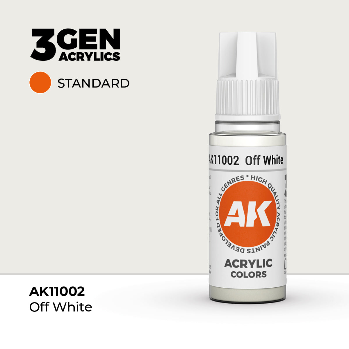 AK Interactive 3G Acrylic Off-White (AK11002), 17 ml, Acrylfarbe