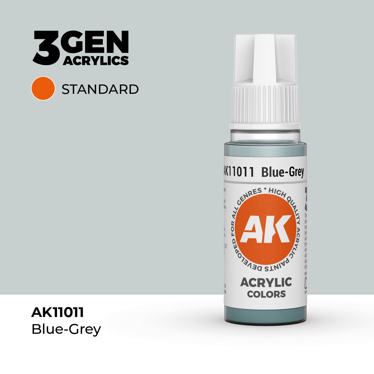 AK Interactive 3G Acrylic Blue-Grey (AK11011), 17 ml, Acrylfarbe