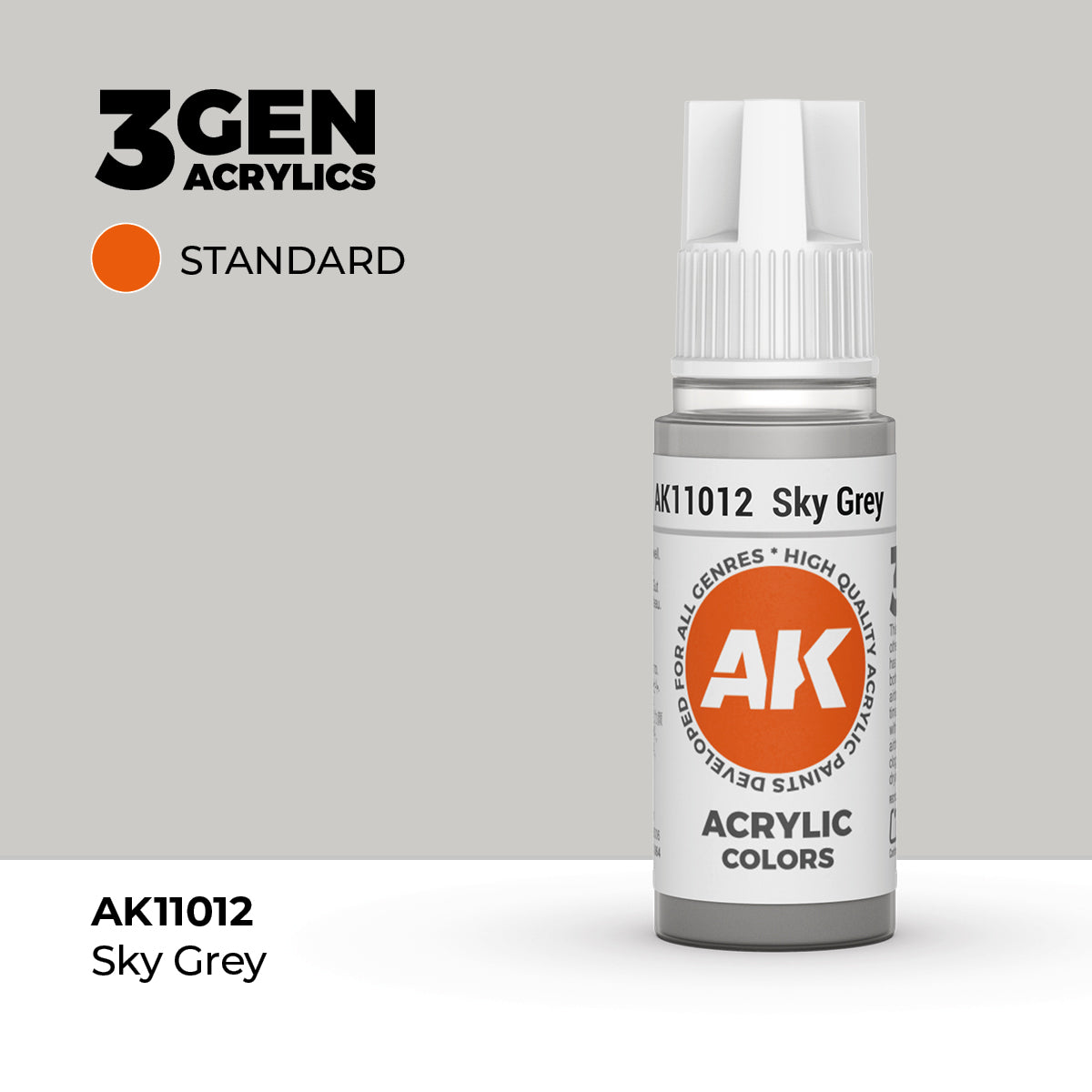 AK Interactive 3G Acrylic Sky Grey (AK11012), 17 ml, Acrylfarbe