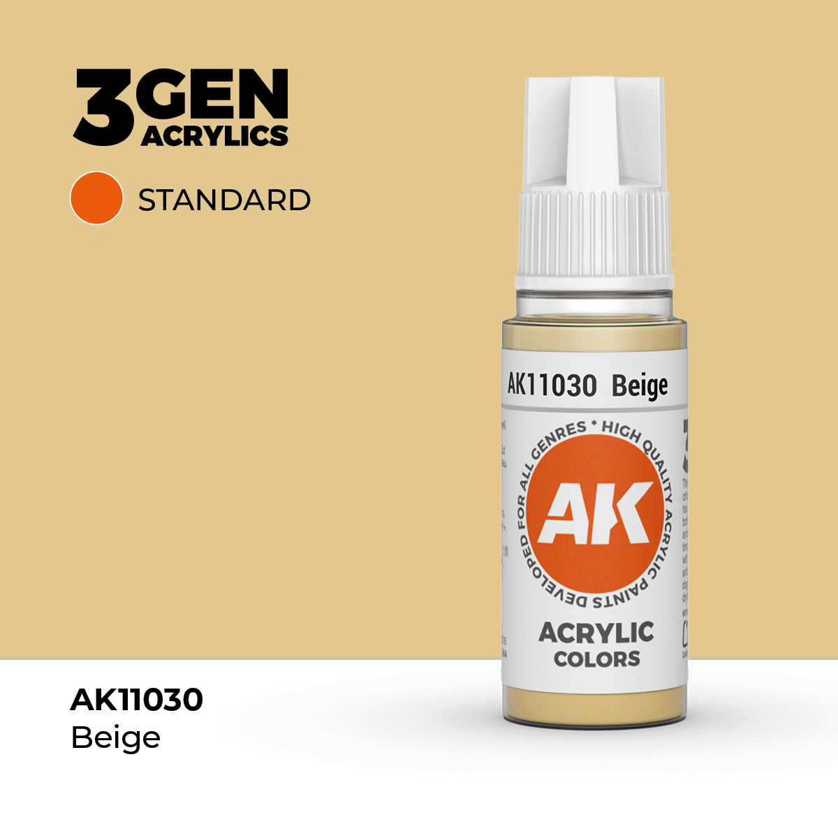 AK Interactive 3G Acrylic Beige (AK11030), 17 ml, Acrylfarbe