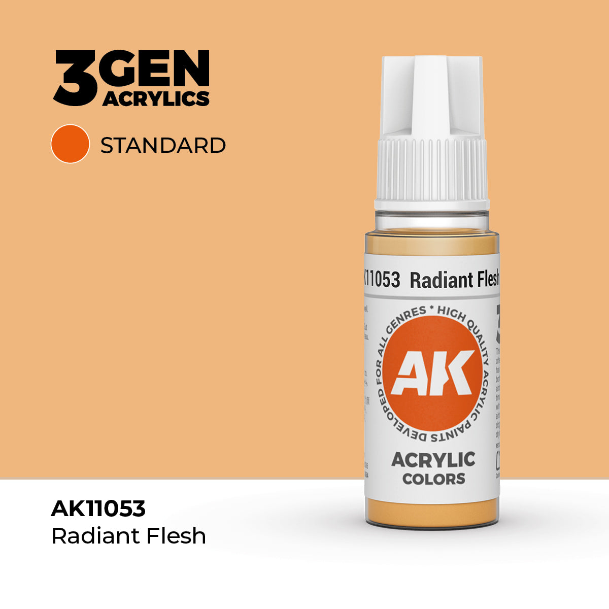 AK Interactive 3G Acrylic Radiant Flesh (AK11053), 17 ml, Acrylfarbe