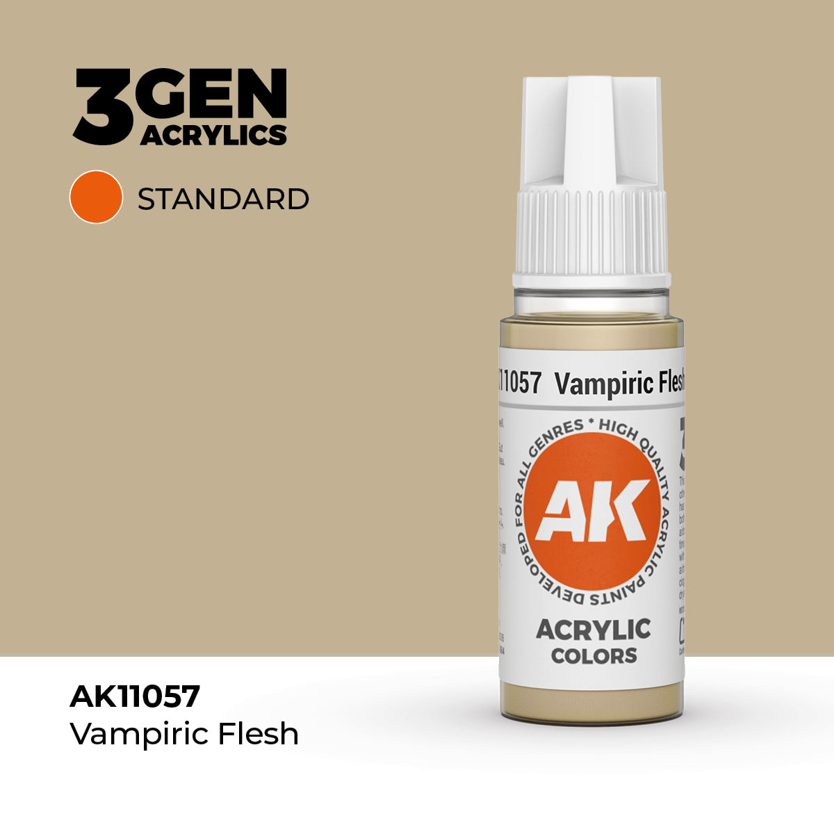 AK Interactive 3G Acrylic Vampiric Flesh (AK11057), 17 ml, Acrylfarbe
