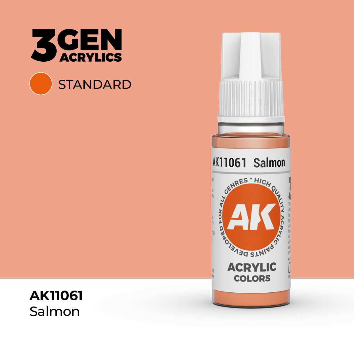 AK Interactive 3G Acrylic Salmon (AK11061), 17 ml, Acrylfarbe