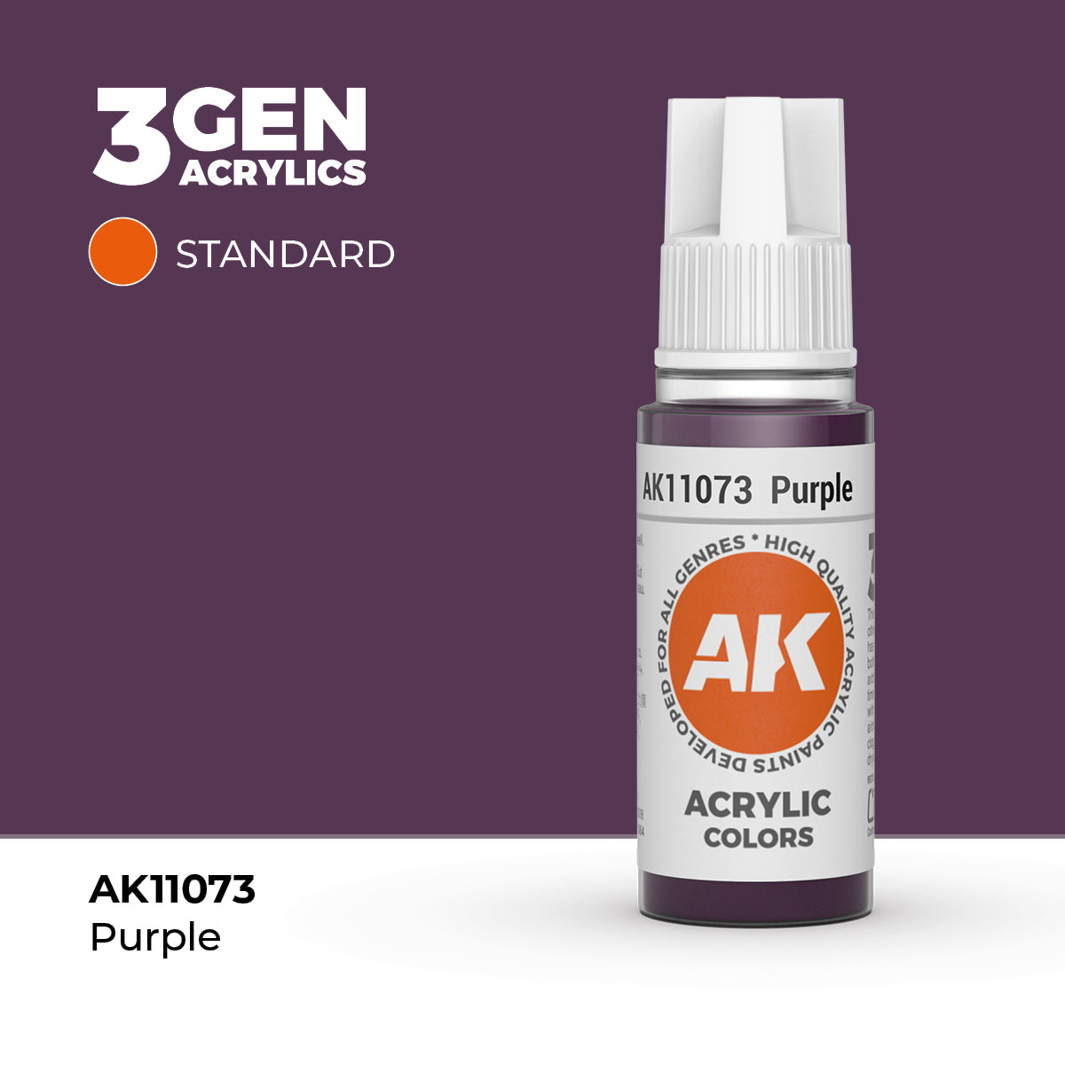 AK Interactive 3G Acrylic Purple (AK11073), 17 ml, Acrylfarbe