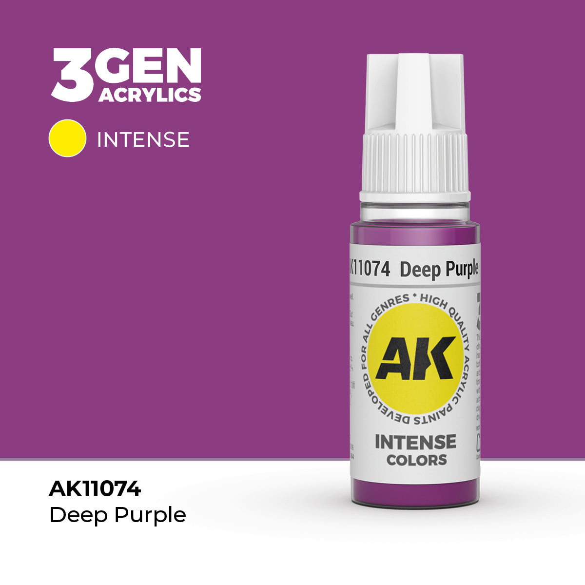AK Interactive 3G Acrylic Deep Purple (AK11074), 17 ml, Acrylfarbe
