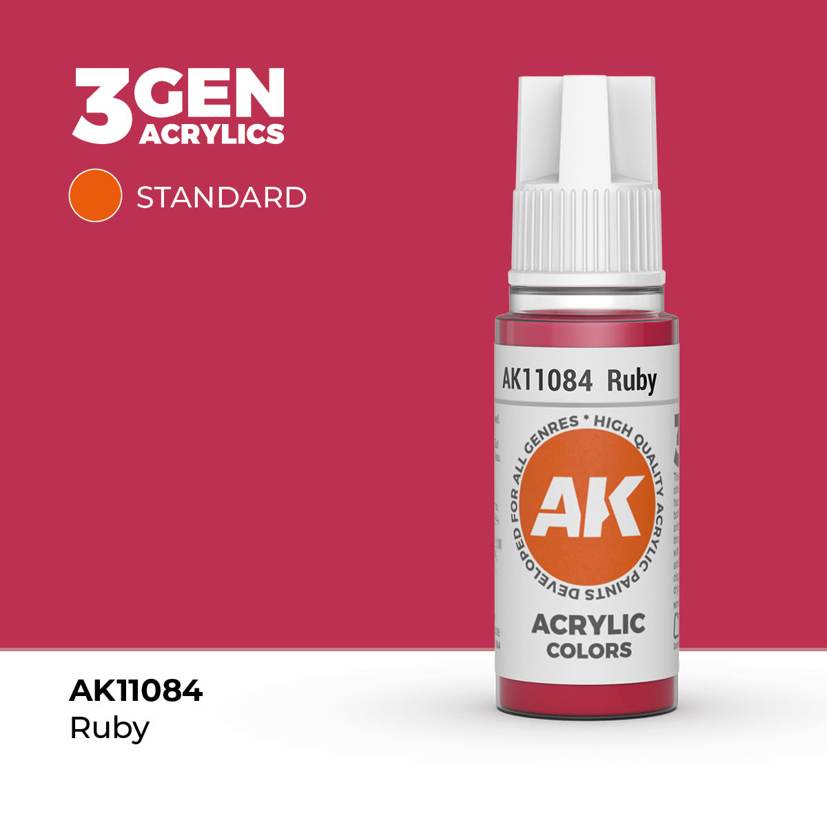 AK Interactive 3G Acrylic Ruby (AK11084), 17 ml, Acrylfarbe