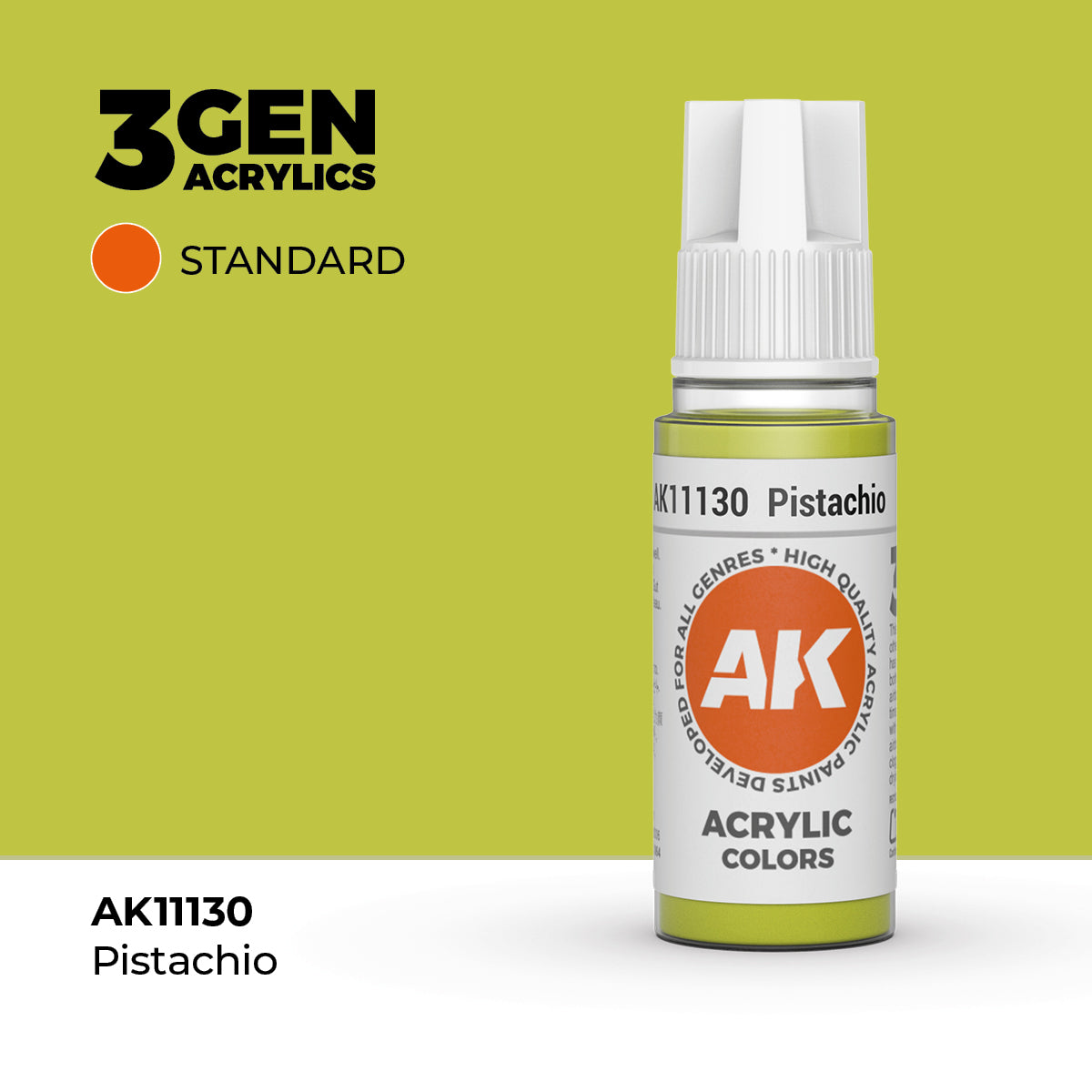 AK Interactive 3G Acrylic Pistachio (AK11130), 17 ml, Acrylfarbe