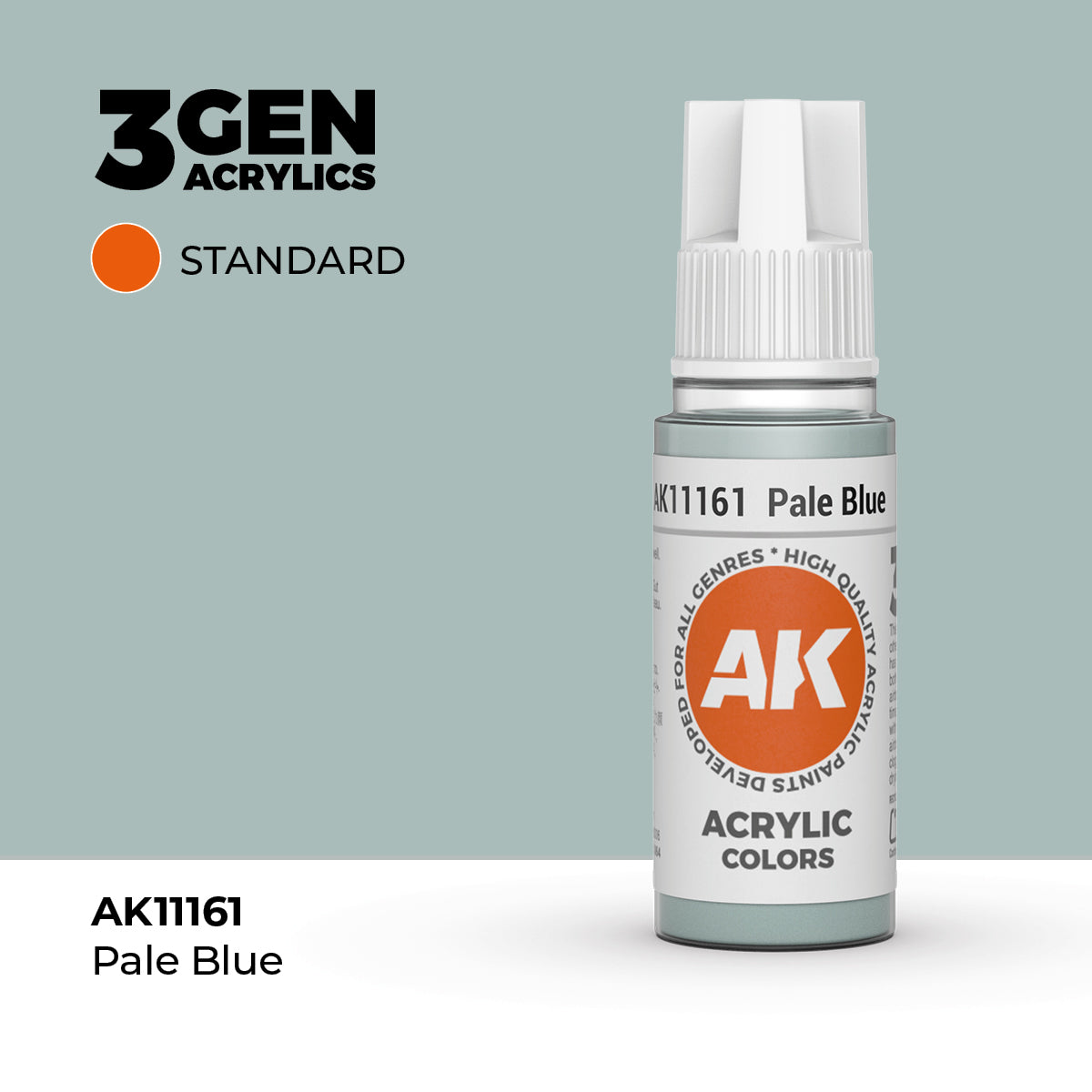AK Interactive 3G Acrylic Pale Blue (AK11161), 17 ml, Acrylfarbe