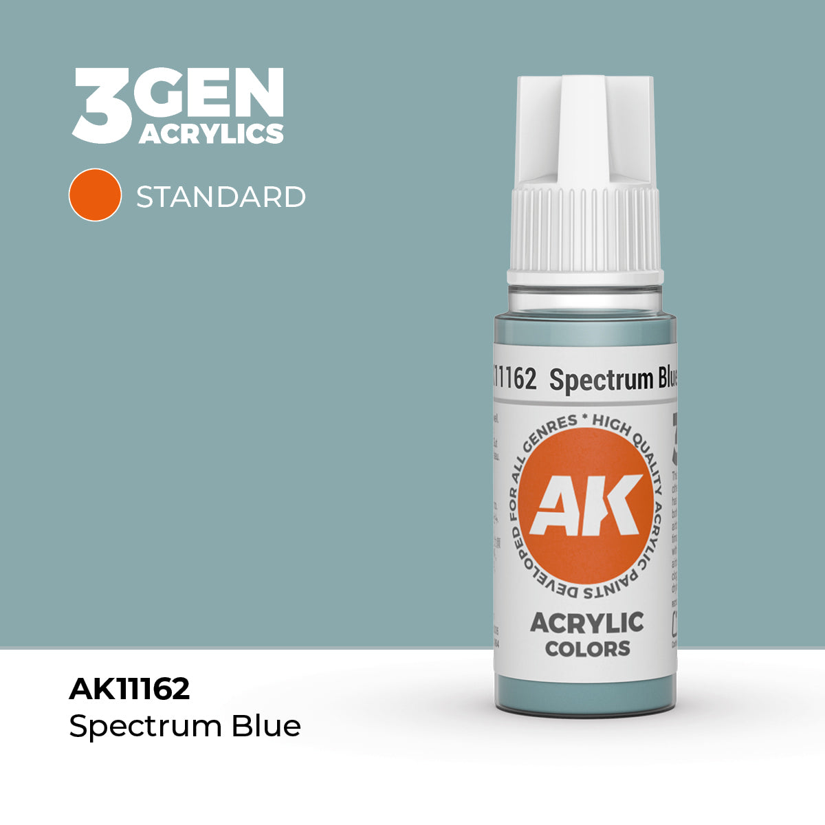 AK Interactive 3G Acrylic Spectrum Blue (AK11162), 17 ml, Acrylfarbe