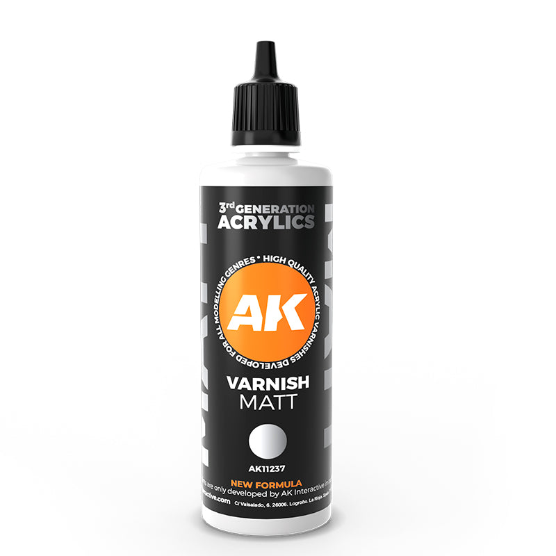 AK Interactive 3G Varnish Matt (AK11237), 100 ml, Schutzlack
