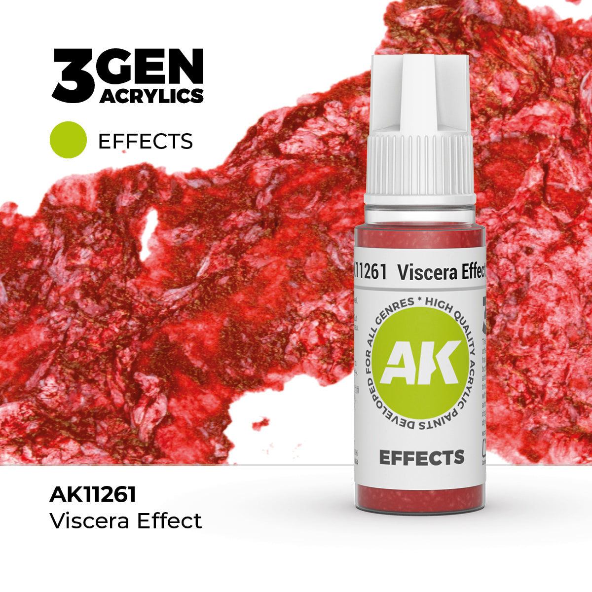 AK Interactive Effects Visceral Effects (AK11261), 17 ml, Effektfarbe