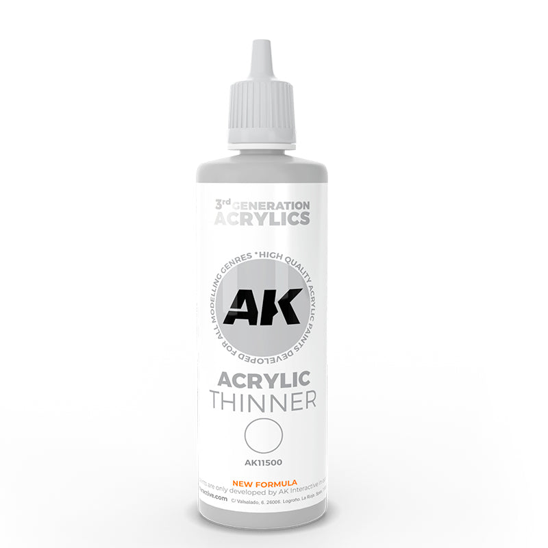 AK Interactive 3G Thinner (AK11500), 100 ml