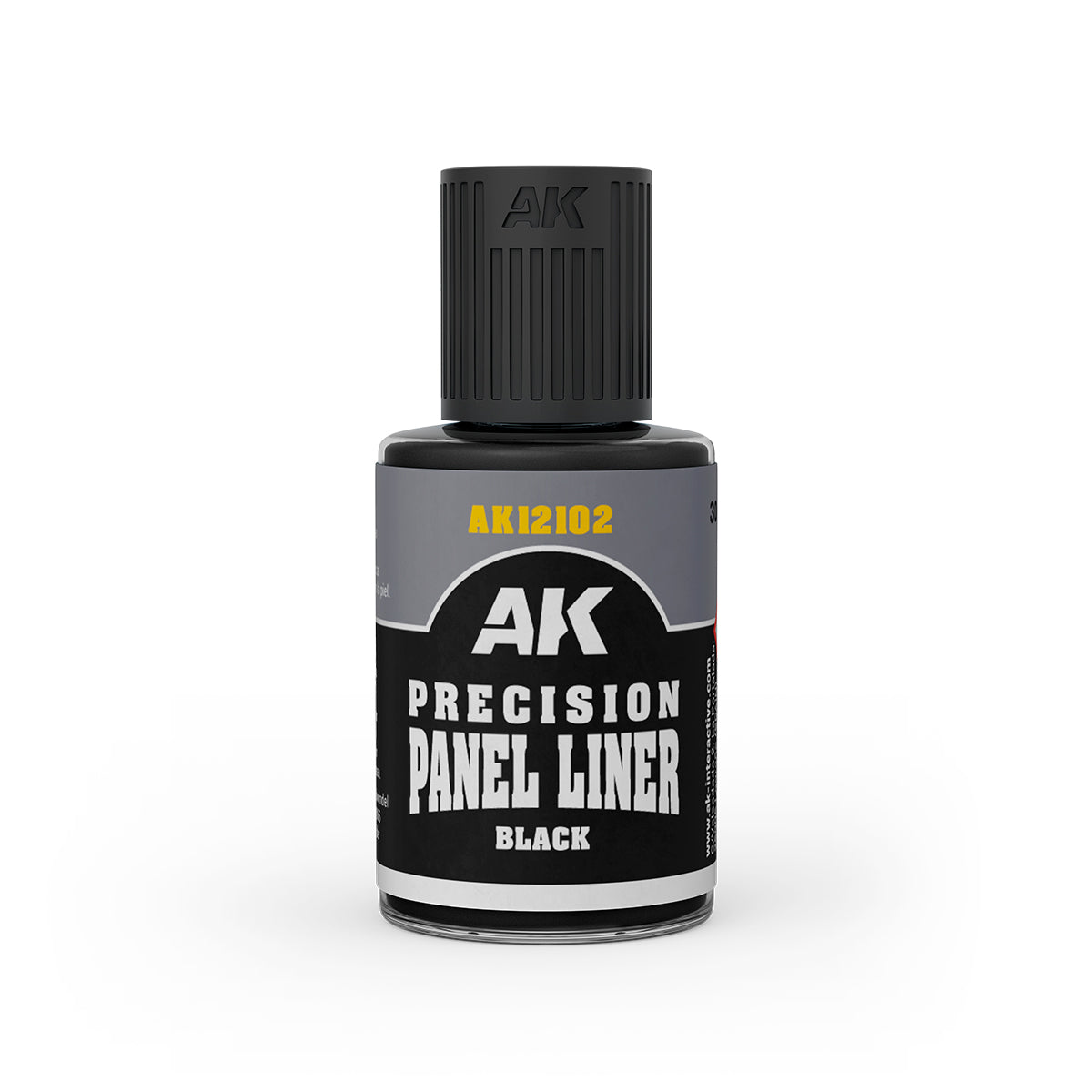 AK Interactive Panel Liner Black (AK12102), 30 ml