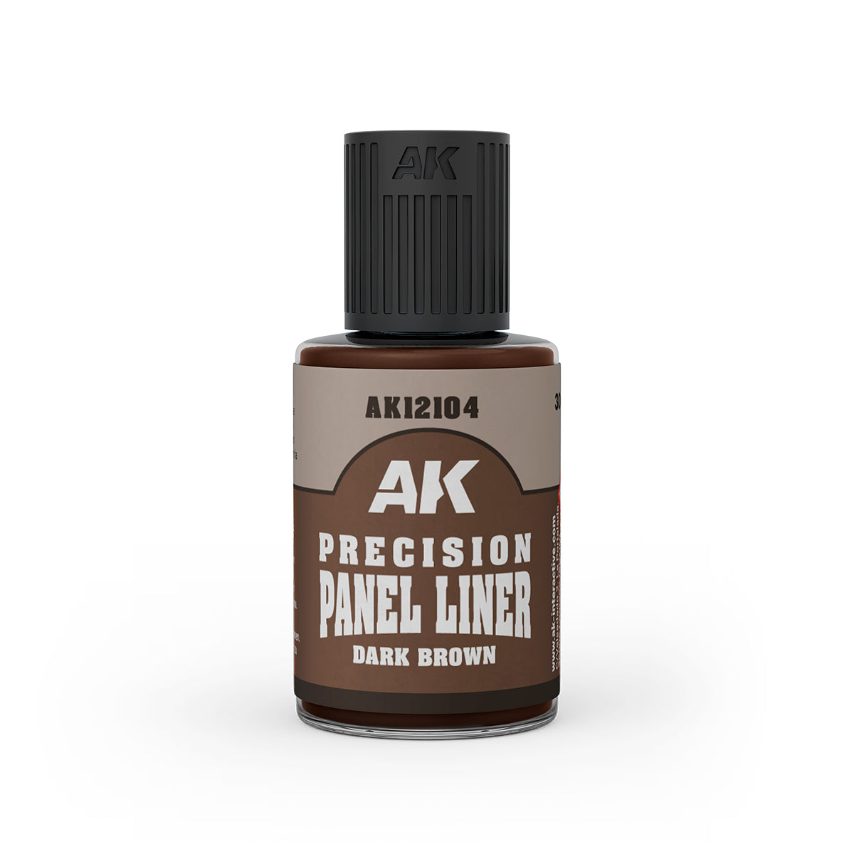 AK Interactive Panel Liner Dark Brown (AK12104), 30 ml