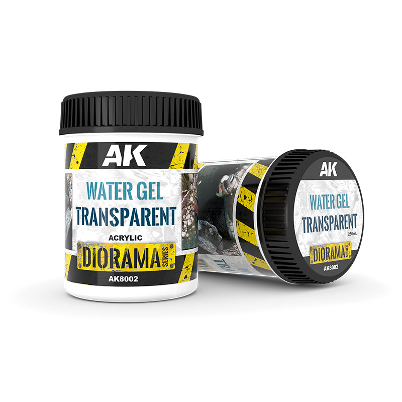 AK Interactive Water Gel Transparent (AK8002), 250 ml