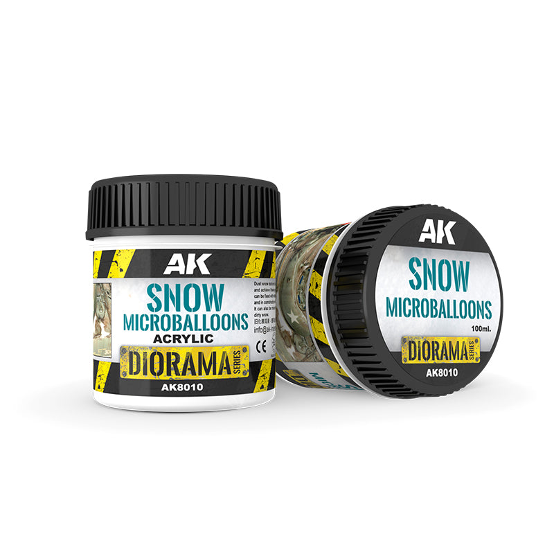 AK Interactive Snow Microballoons (AK8010), 100 ml