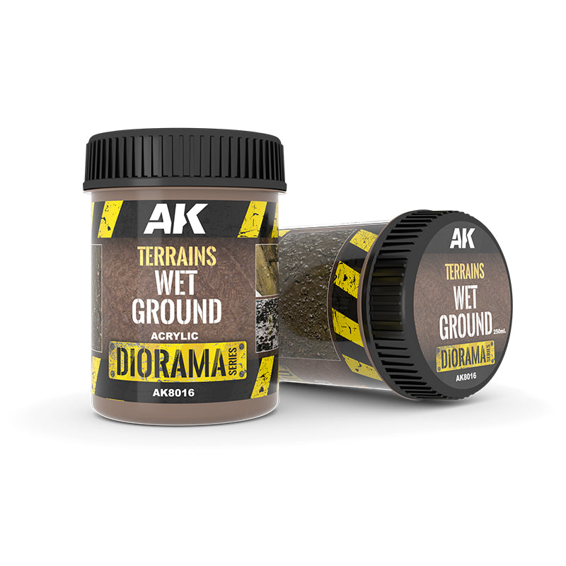 AK Interactive Terrains Wet Ground (AK8016), 250 ml