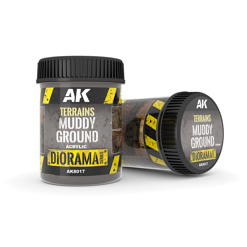 AK Interactive Terrains Muddy Ground (AK8017), 250 ml