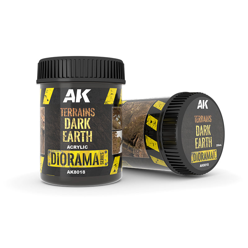 AK Interactive Terrains Dark Earth (AK8018), 250 ml