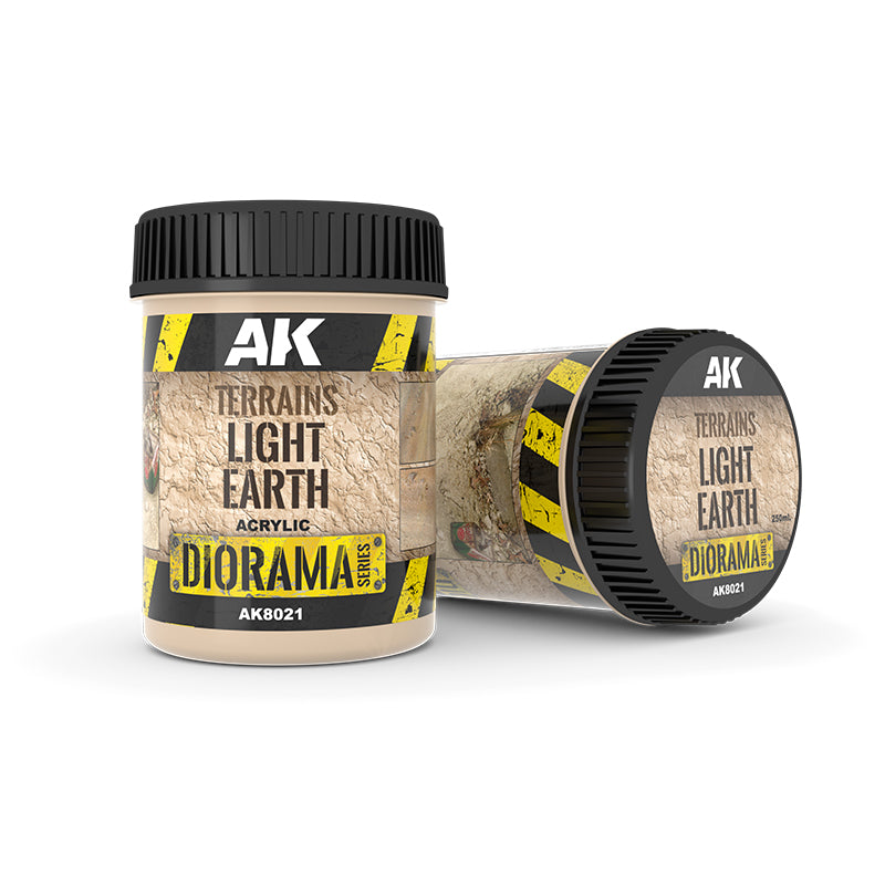 AK Interactive Terrains Light Earth (AK8021), 250 ml