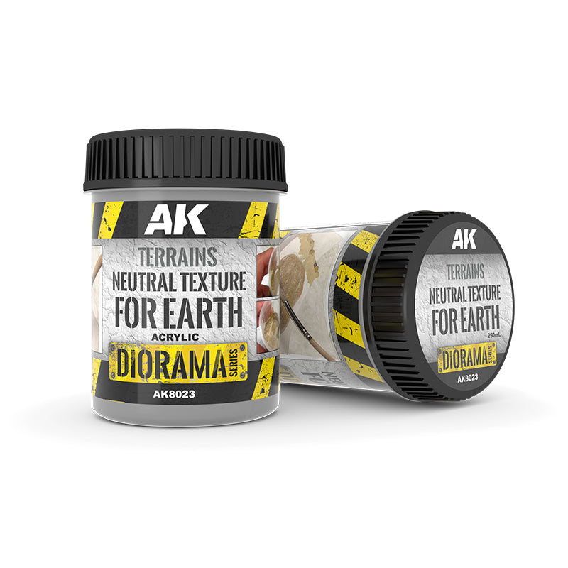 AK Interactive Terrains Neutral Texture (AK8023), 250 ml