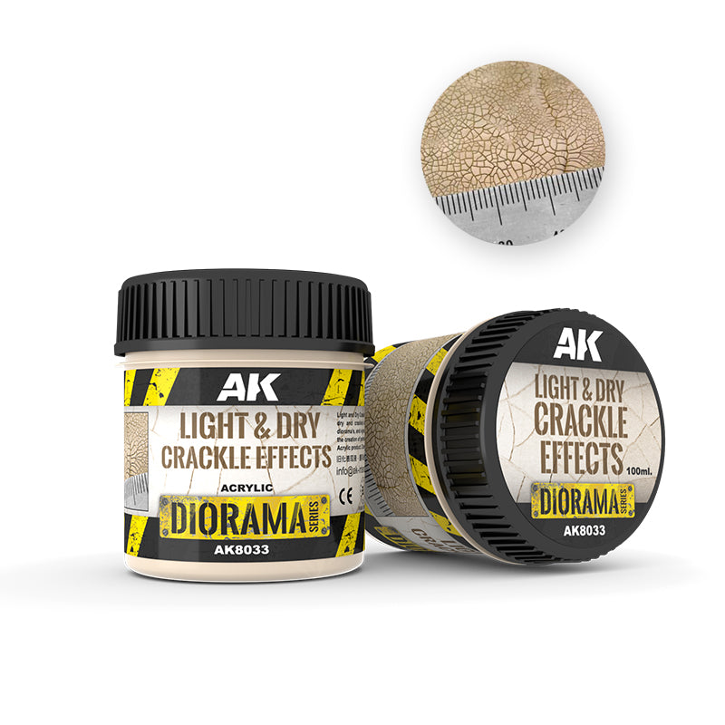 AK Interactive Crackle Effects Light & Dry (AK8033), 100 ml