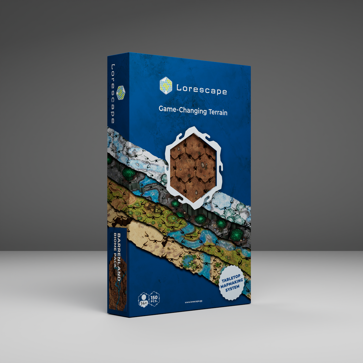 Lorescape – Terrain Tiles: Barrenland Pack