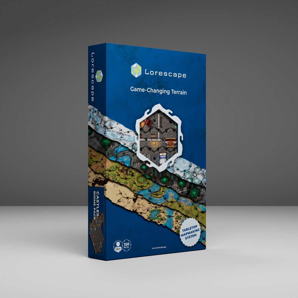 Lorescape – Terrain Tiles: Castles Pack