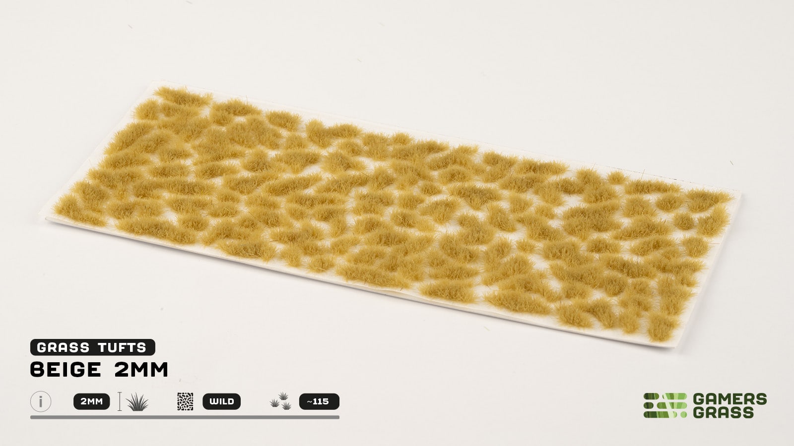 Gamers Grass – Grass Tufts: Beige 2mm