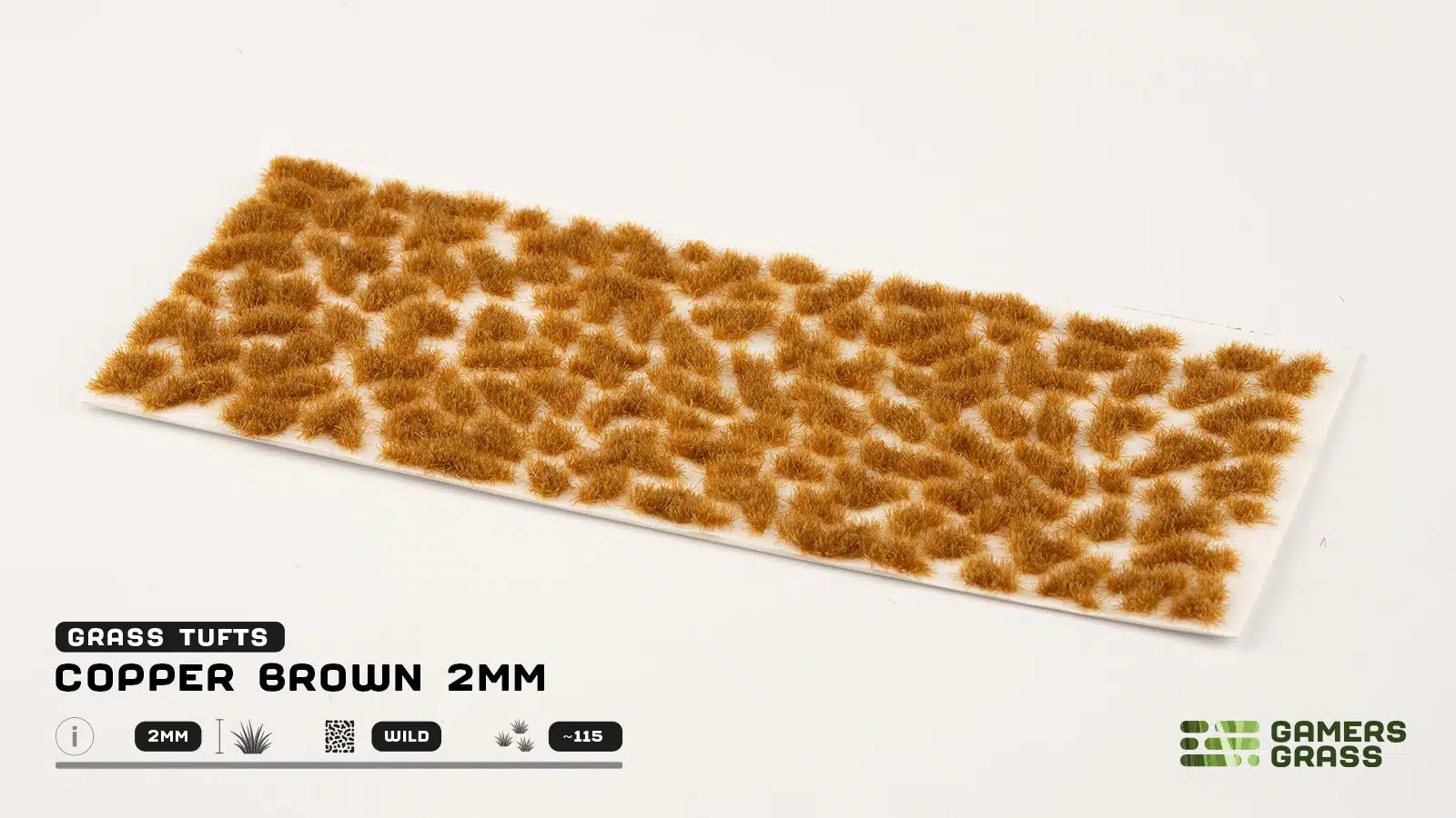 Gamers Grass – Grass Tufts: Copper Brown 2mm