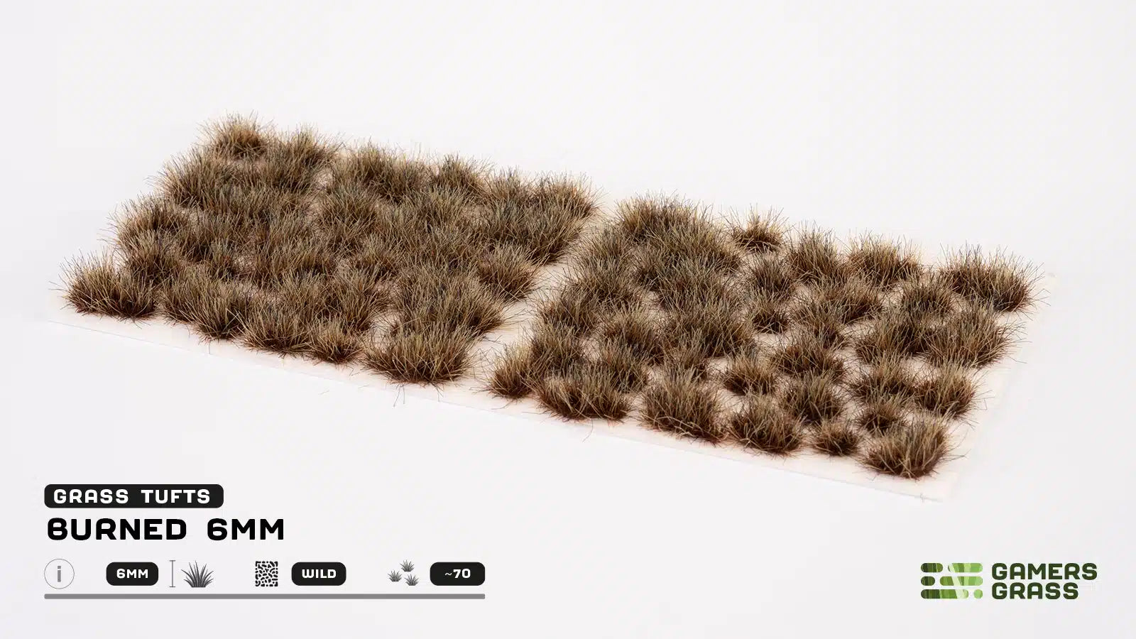 Gamers Grass – Grass Tufts: Burned Tufts 6mm