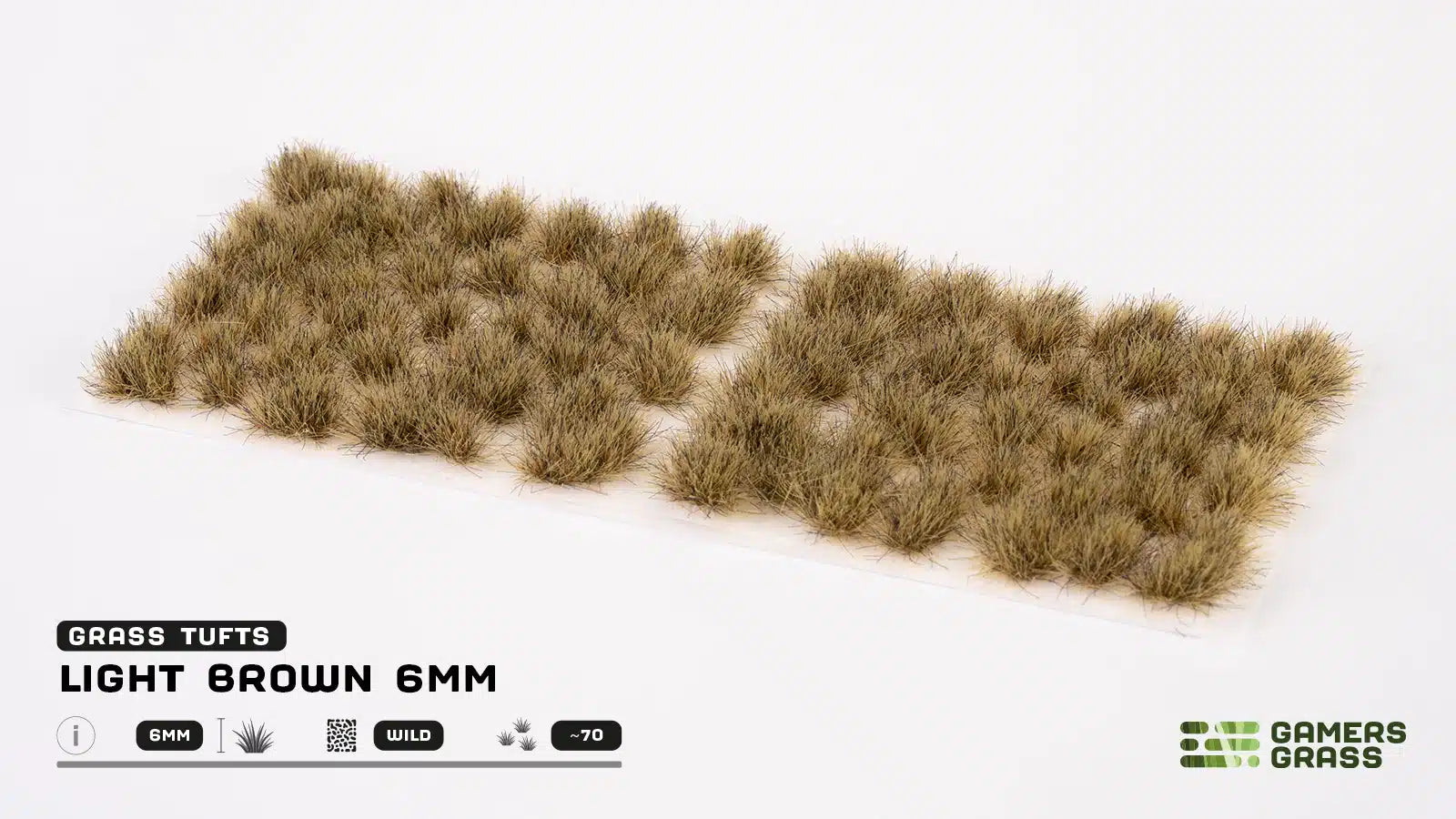 Gamers Grass – Grass Tufts: Light Brown 6mm