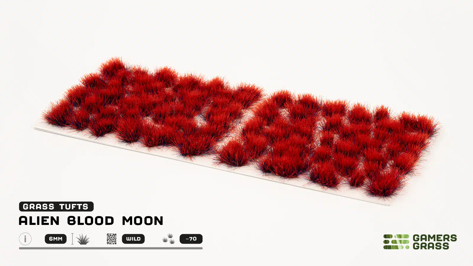 Gamers Grass – Alien Tufts: Alien Blood Moon 6mm