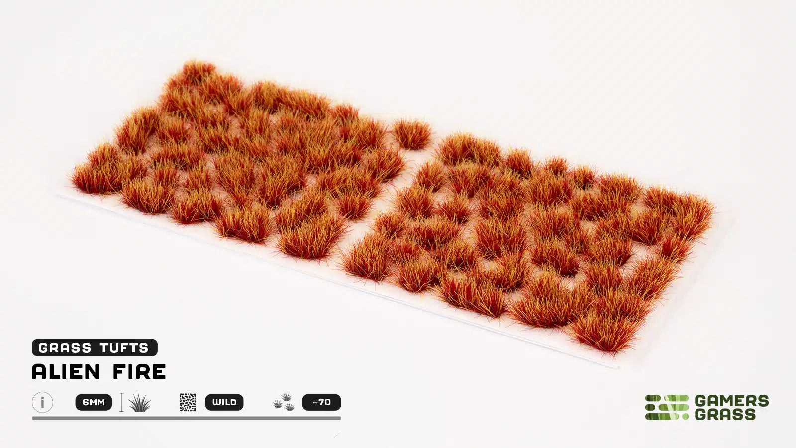 Gamers Grass – Alien Tufts: Alien Fire Tuft 8mm
