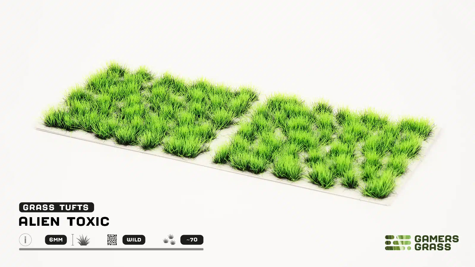 Gamers Grass – Alien Tufts: Alien Toxic 6mm