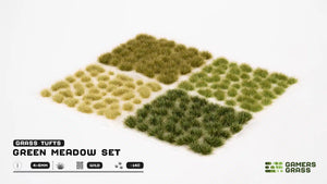 Gamers Grass – Tuft Set: Green Meadow Set